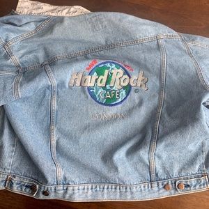 XL Hard Rock Cafe Jean Jacket